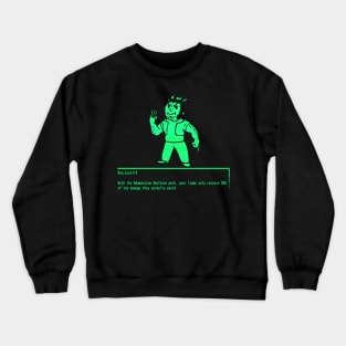 PERK-ADAMANTIUM SKELETON Crewneck Sweatshirt